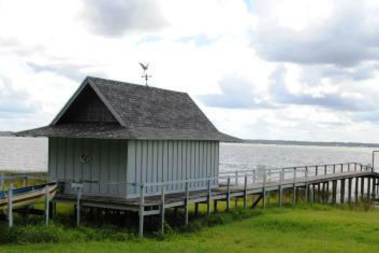 Boat house and dock Boat house and dock
