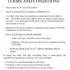 TERMS AND CONDITIONS TERMS AND CONDITIONS