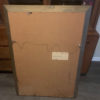 As you see from the way it was put together in the back it is antique. As you see from the way it was put together in the back it is antique.