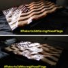 3-D Waving Wood American Flag 3-D Waving Wood American Flag