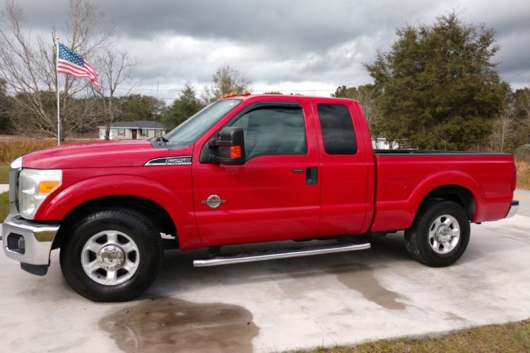 Red Ford driver side Red Ford driver side