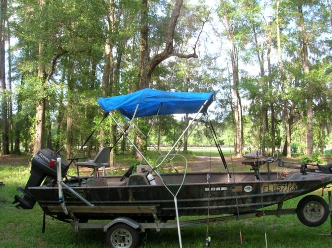 Bass Boat w/trailer for sale