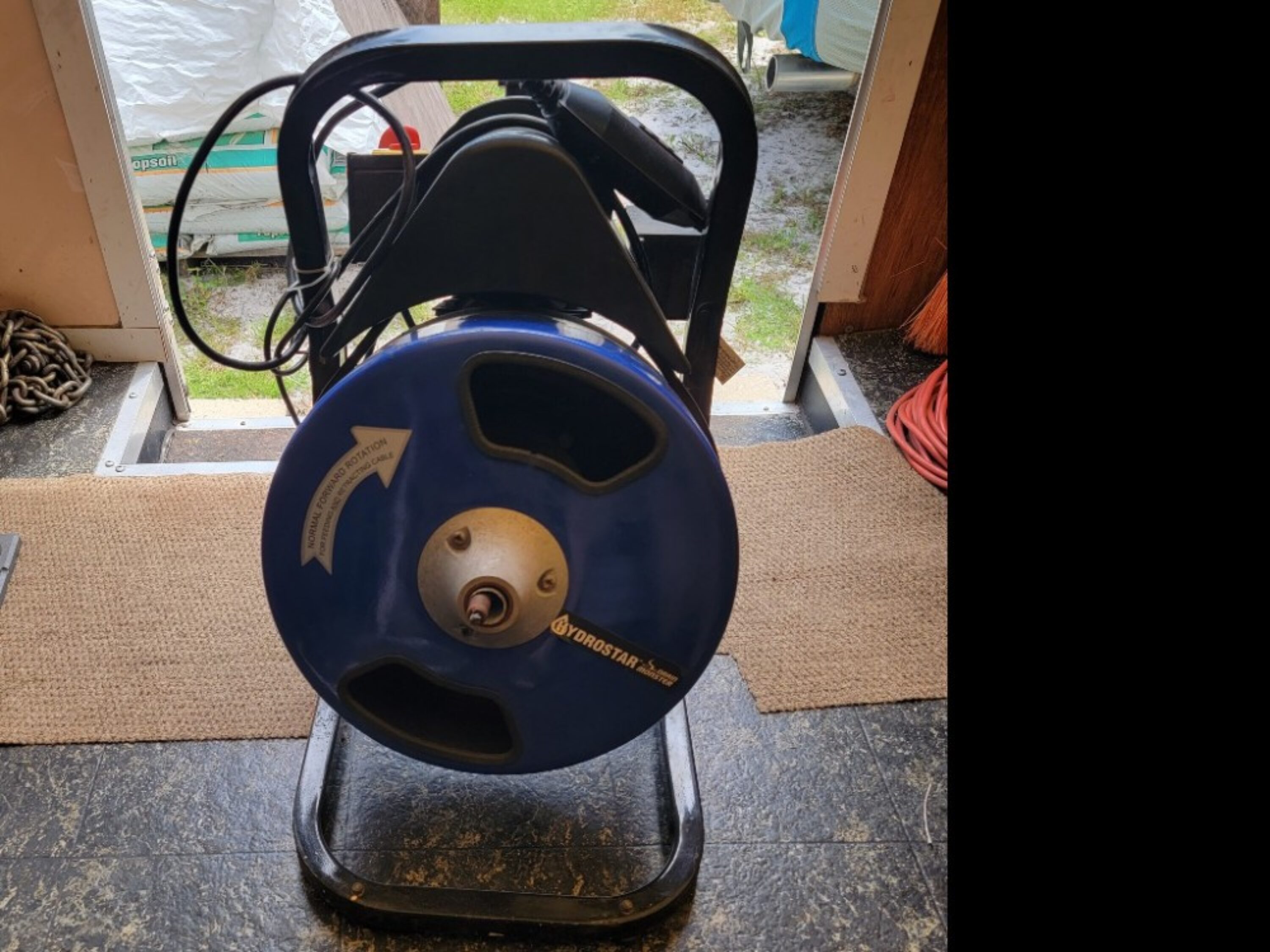 Hydrostar 50ft electric drain cleaner Florida4sale