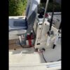 Trolling motor battery (solar charger) and grab rail over center console Trolling motor battery (solar charger) and grab rail over center console