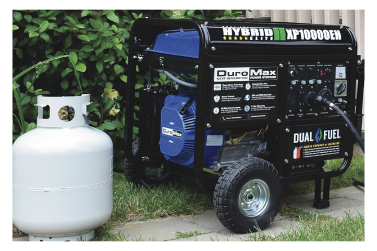 DuroMax Portable Dual Fuel Generator 02