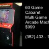 Coin Operated Cabaret Size Arcade Machine