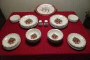 Full set of Christmas dishes